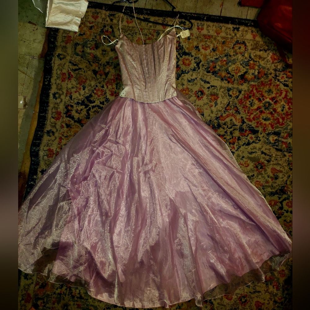 Elegant Lavender Gown